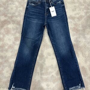 Vervet Women's Dark Blue Boot Cut Jeans